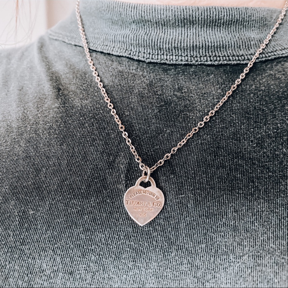 Tiffany & Co Return to Tiffany heart tag pendant